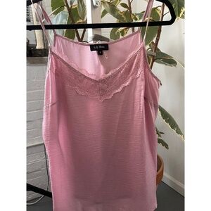 LILY MOSS Cami in Mauve Pink size S or M
